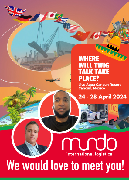 Mundo International Logistics is gold member of twig talk 2024