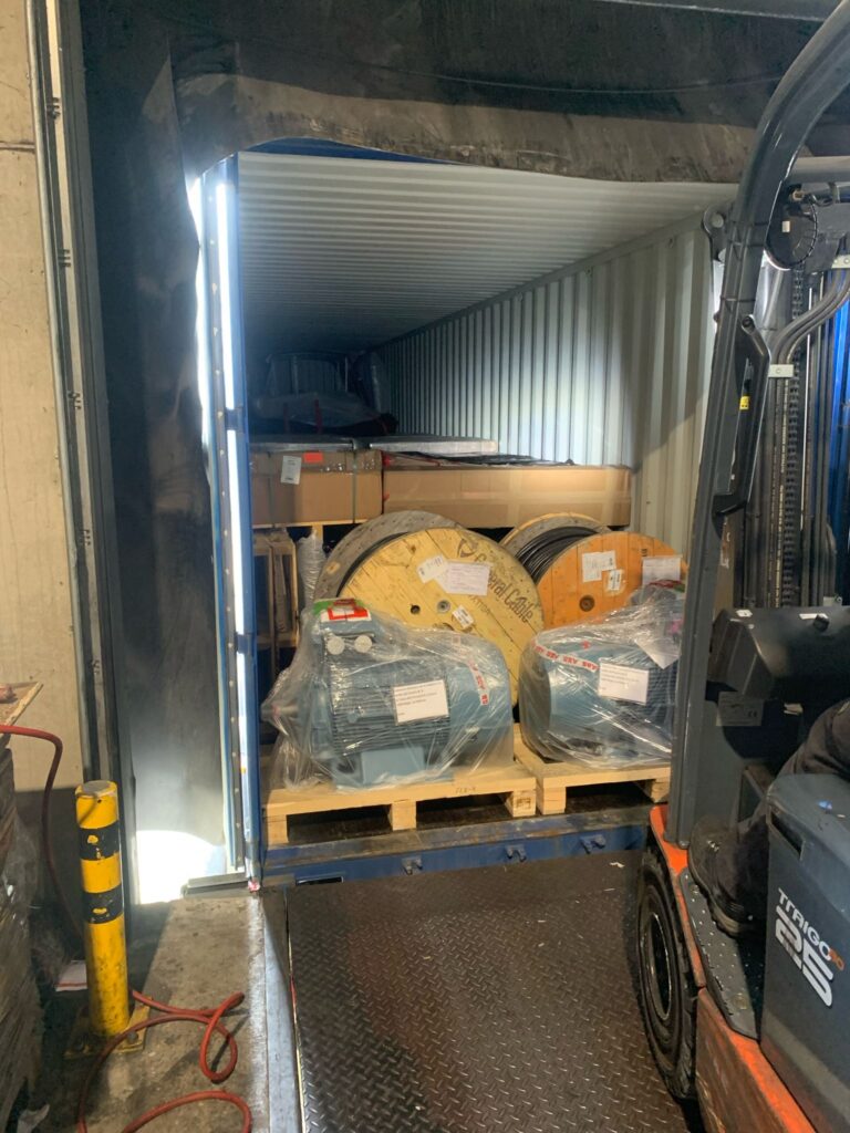 LCL-zendingen bij Mundo International Logistics